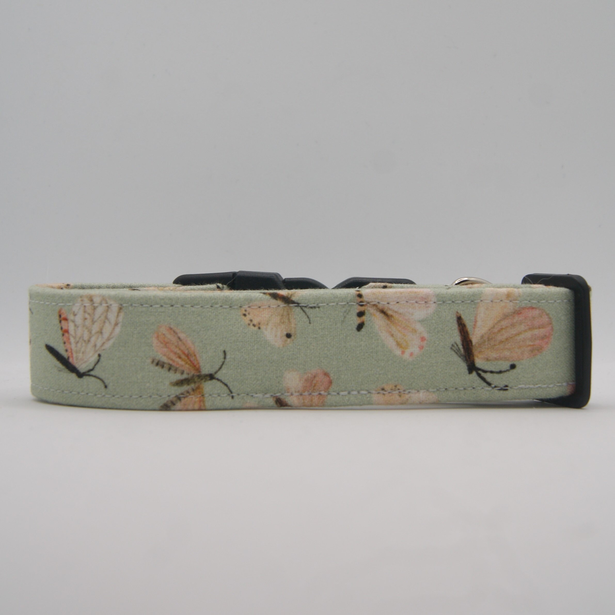 Handmade Butterfly Dog Collar Pet Collar Green Pink Pet Etsy Australia