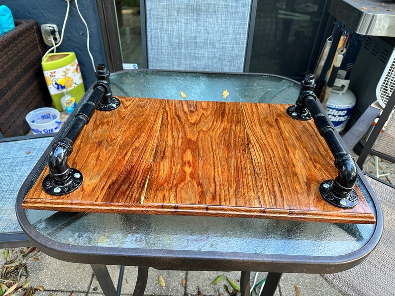 Rustic Serving Tray / Charcuterie Board Etsy