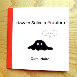 How to Solve a Problem Mini Comic Book. Whimsical Problem Solving Manual with Flowchart