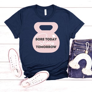 Sore Today Strong Tomorrow SVG | Fitness SVG | Fit-ish Shirt | Funny Workout Shirt SVG | svg | Cut File | Strong | Working out |