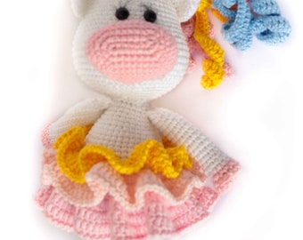 unicorn amigurumi crochet doll