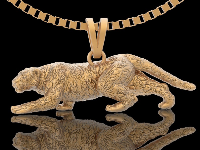 Panther Necklace, Leopard Pendant, Jaguar Necklace, Panther shops Pendant, Silver Leopard Necklace, Animal Pendant Chain, Gift Birthday, Christmas