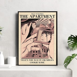 The Apartment | 60s Classic Movie Wall Art | Vintage-Style Cinema Print