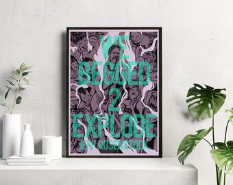 Jeff Rosenstock / Arte punk rock / Impresión de música indie de estilo vintage / Arte de músicos audaces