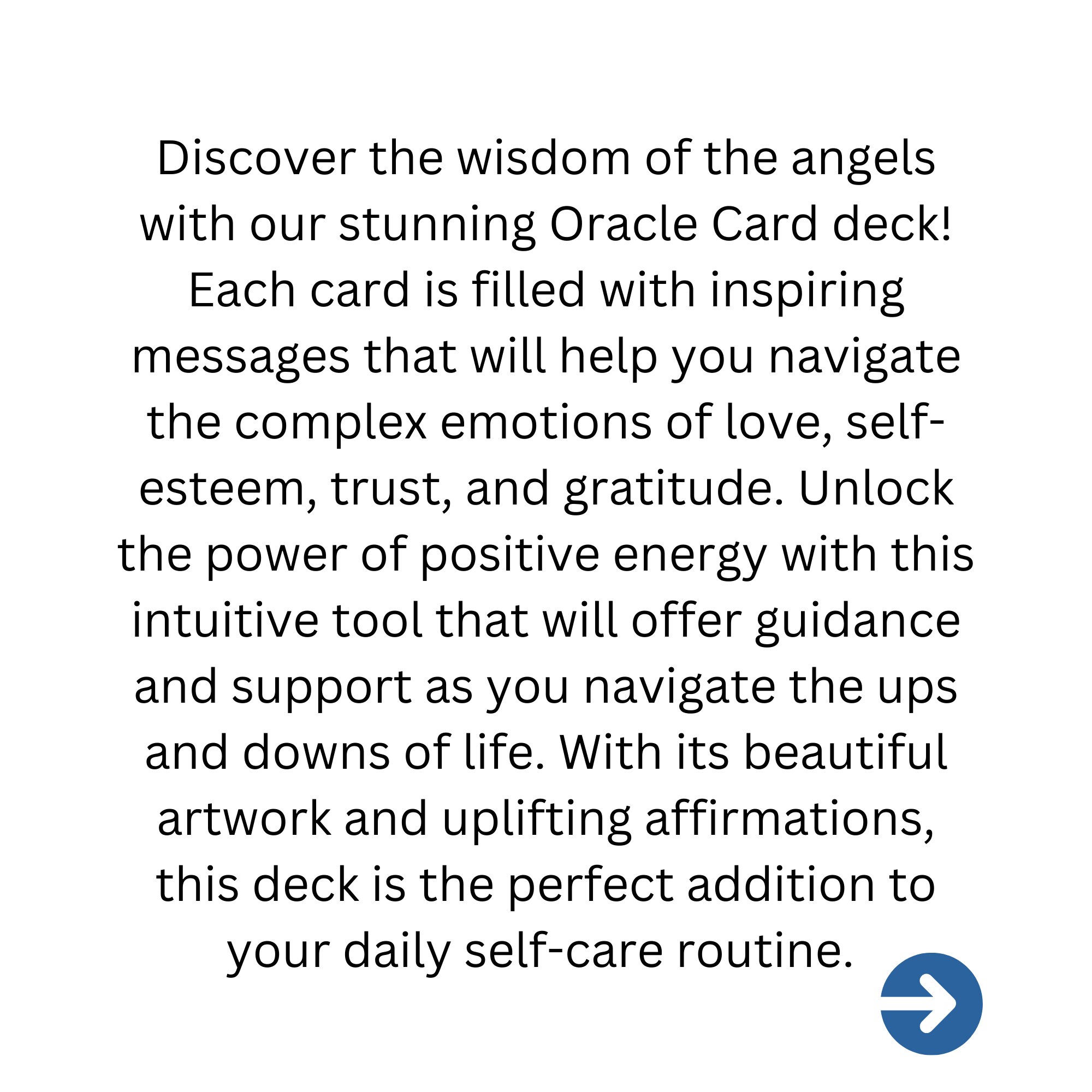 Angels Oracle Cards/angels Messages Cards Deck /divineguidance/ Innerpeace/angel Wisdom