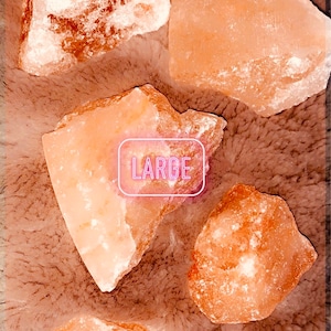 rosa Himalaya-Salz-Chunks