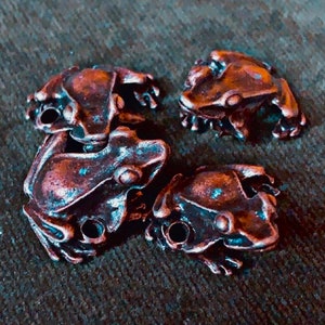 little frog incense holders