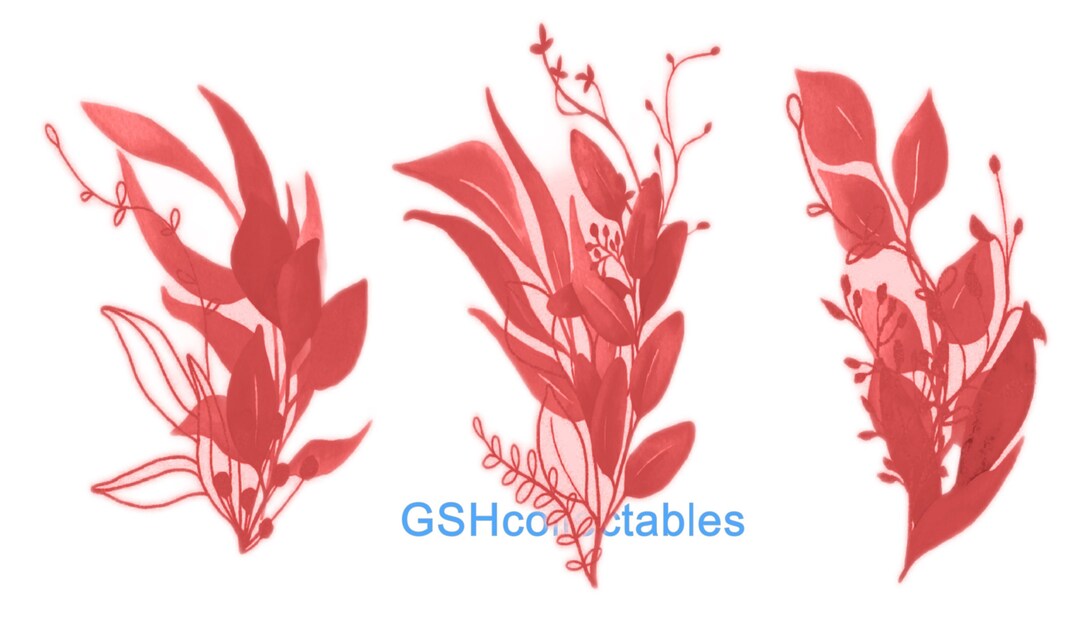 Furniture Decals Waterslide Vinyl Spring Leaves Etsy