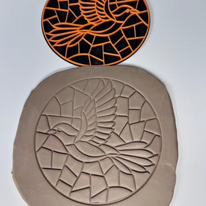 Tier Stempel, Ton Stempel, Keramik Stempel, Töpfern, DIY, Boho, 3D Stempel 10-17 cm, PLA