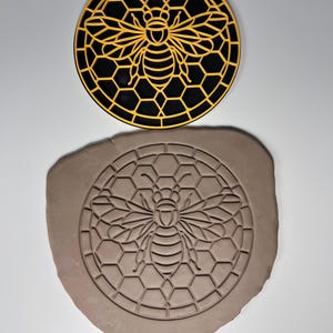 Tier Stempel, Ton Stempel, Keramik Stempel, Töpfern, DIY, Boho, 3D Stempel 10-17 cm, PLA