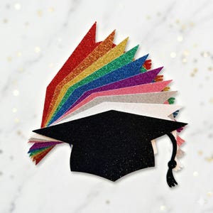 2026 Graduation Mason Jar Centerpiece Tag Graduation Table Decorations Class of 2026 Party Favor Centerpiece Cutouts image 2