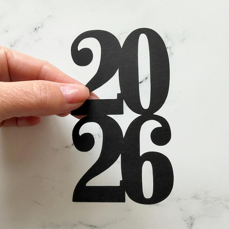 Class of 2026 Cutouts, Graduation Decorations 2026, 2026 Tags, Graduation Party Decor, Table Decor, Senior Night Favors image 8