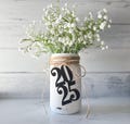 Custom 2025 Graduation Decorations |  2025 Grad | Class of 2025 | Grad Party Decor | Graduation Party Decor | Mason Jar Tags | Grad Party
