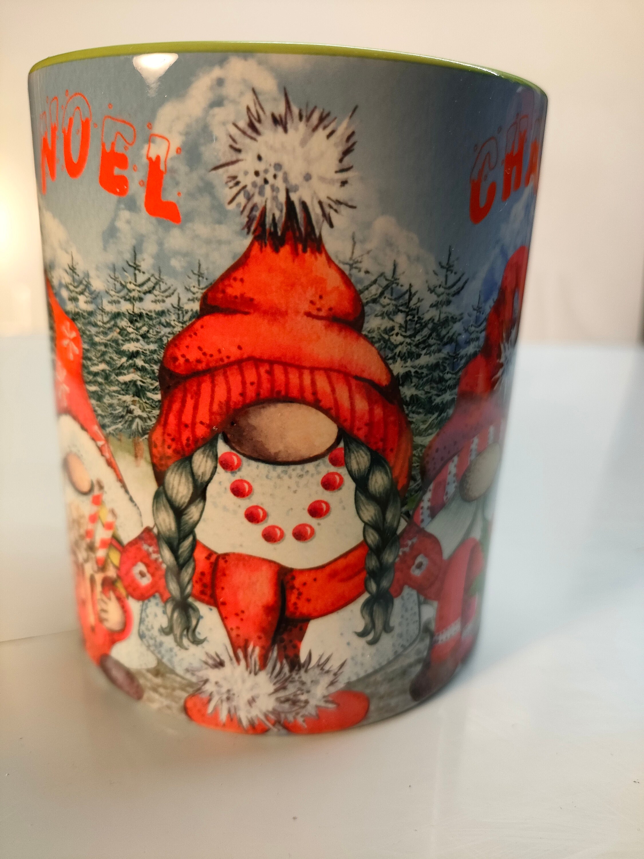 Mug Personnalisable de Noël Tasse Cadeau Noël Fêtes Noël