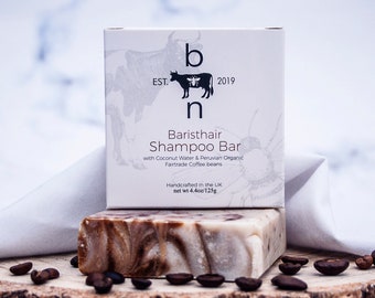 Coffee Shampoo Bar, Coconut Water Shampoo Bar, Natural Hair Care, Organic Hair Care, Eco-Friendly Hair Care, Sustainable Shampoo, SLS Free