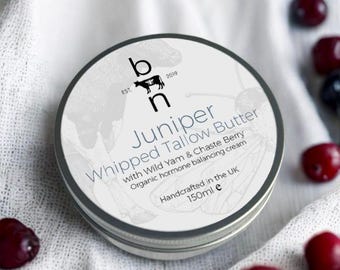 Juniper Whipped Tallow Cream: Hormone Balance, Perimenopause & Menopause