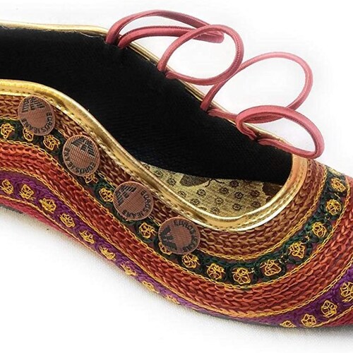 Women's Fashion Jaipuri Jutis & Mojaris Shoes Womens Shoes Slip Ons Ballet Shoes 