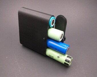 18650 Holder, 100% 3D Printed