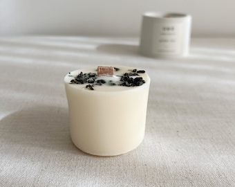 green tea refill candle (small)