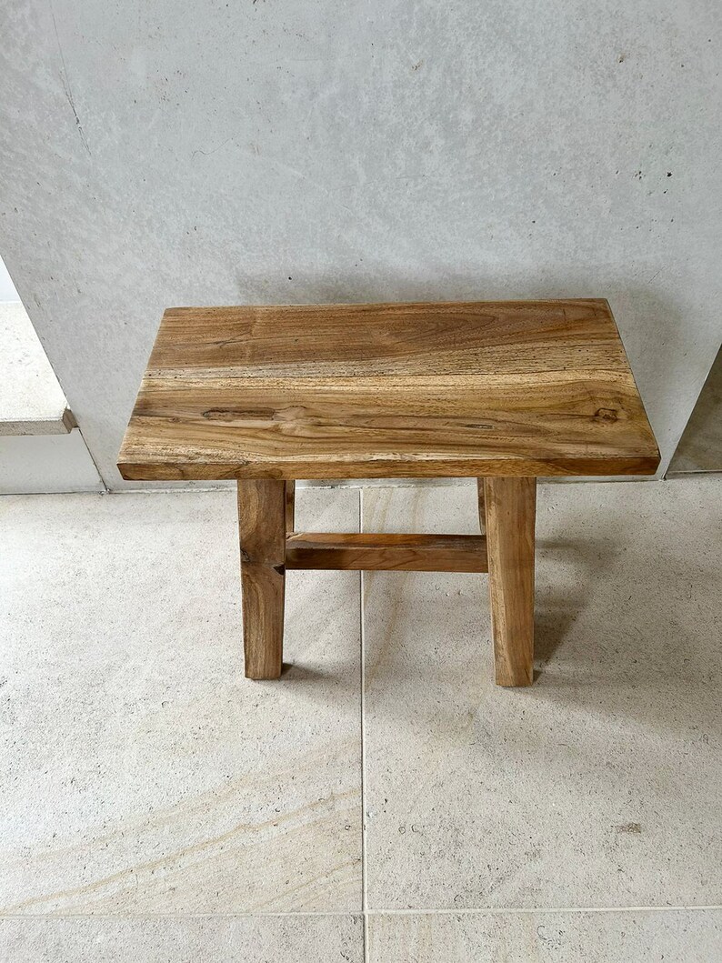 2nd Choice Small Wooden Bench 2nd Choice/ Stool / Natural Wood Stool