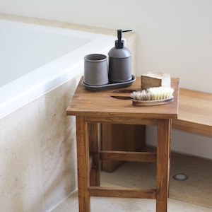 Wooden stool/stool/teakwood stool/square stool