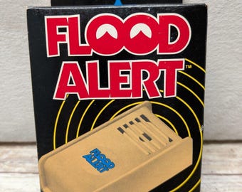 New Flood Alert Water Sensing Alarm Sump Pump Failure Warning Loud High Water