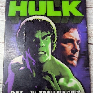 The Incredible Hulk Returns The Trial of the Incredible Hulk 1988 1989 DVDS