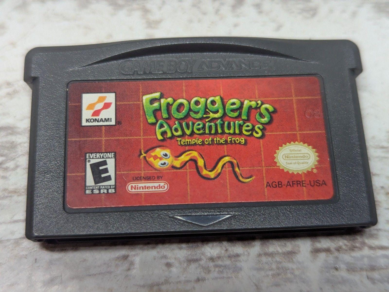 Frogger's Adventures: Temple of the Frog Game Boy Advance Nintendo GBA Tested