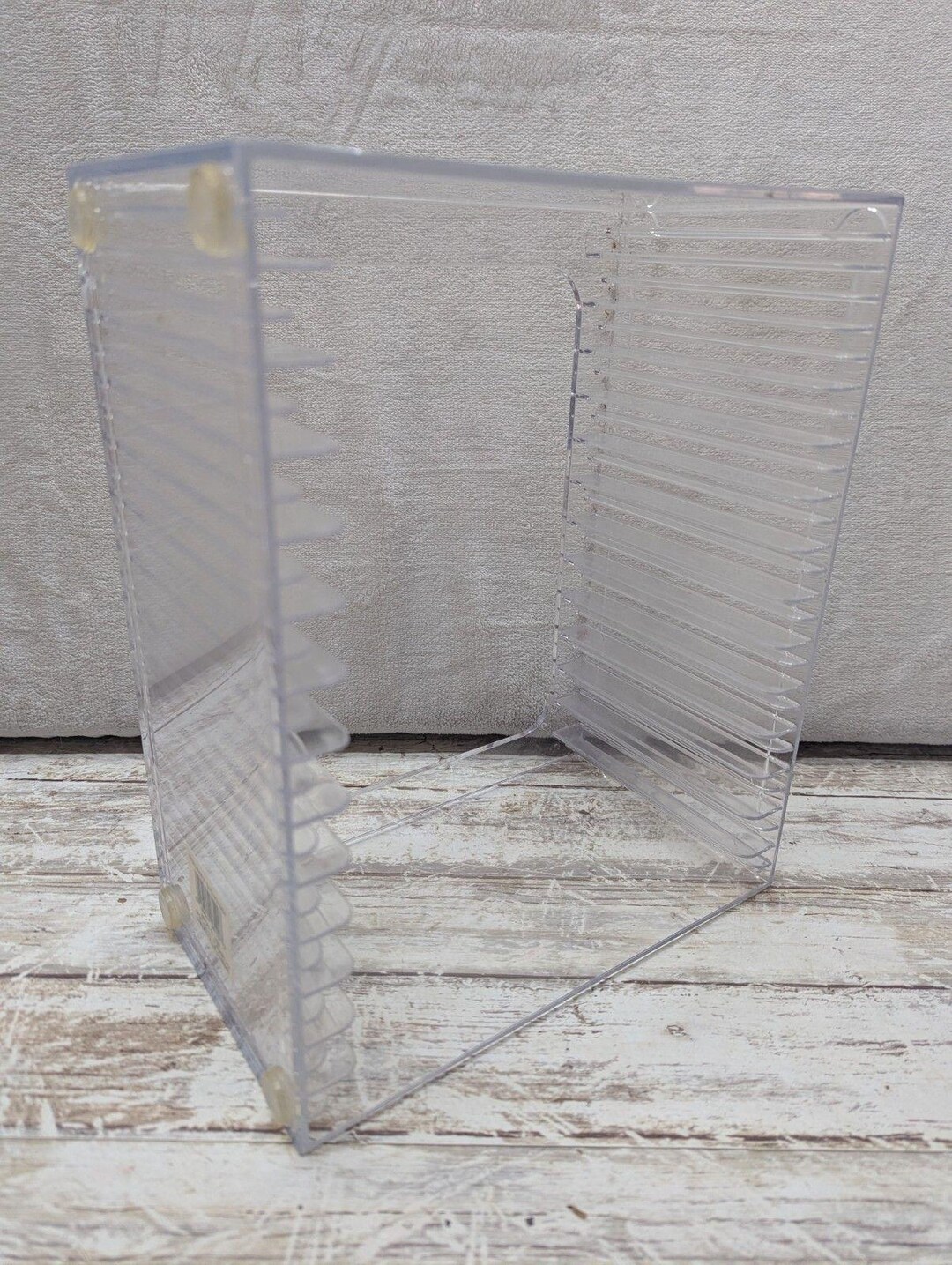 Stori Stackable Clear Plastic DVD Holder-holds 14 Standard Cases - Etsy