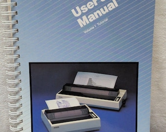 Vintage Epson RX+ Printer User Manual - Pre Owned
