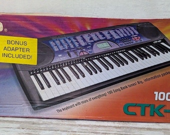 Vintage Casio PT-87 Keyboard Synthesizer Circuit Bending