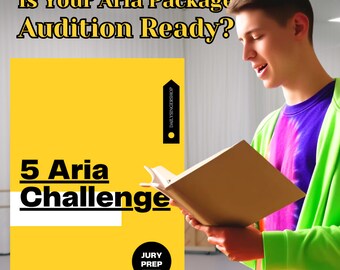 The 5-Aria Challenge for Opera Singers with Auditions and Juries