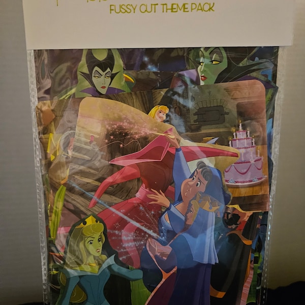 DISNEY PRINCESS EPHEMERA  Hand-cut Disney Princess Character Images and Scene Fussy/Die Cuts ~Junk Journal Kit~Scrapbook~ Paper Crafts