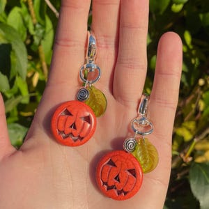Pumpkin Keychain