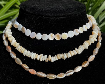 Shell Choker Necklaces
