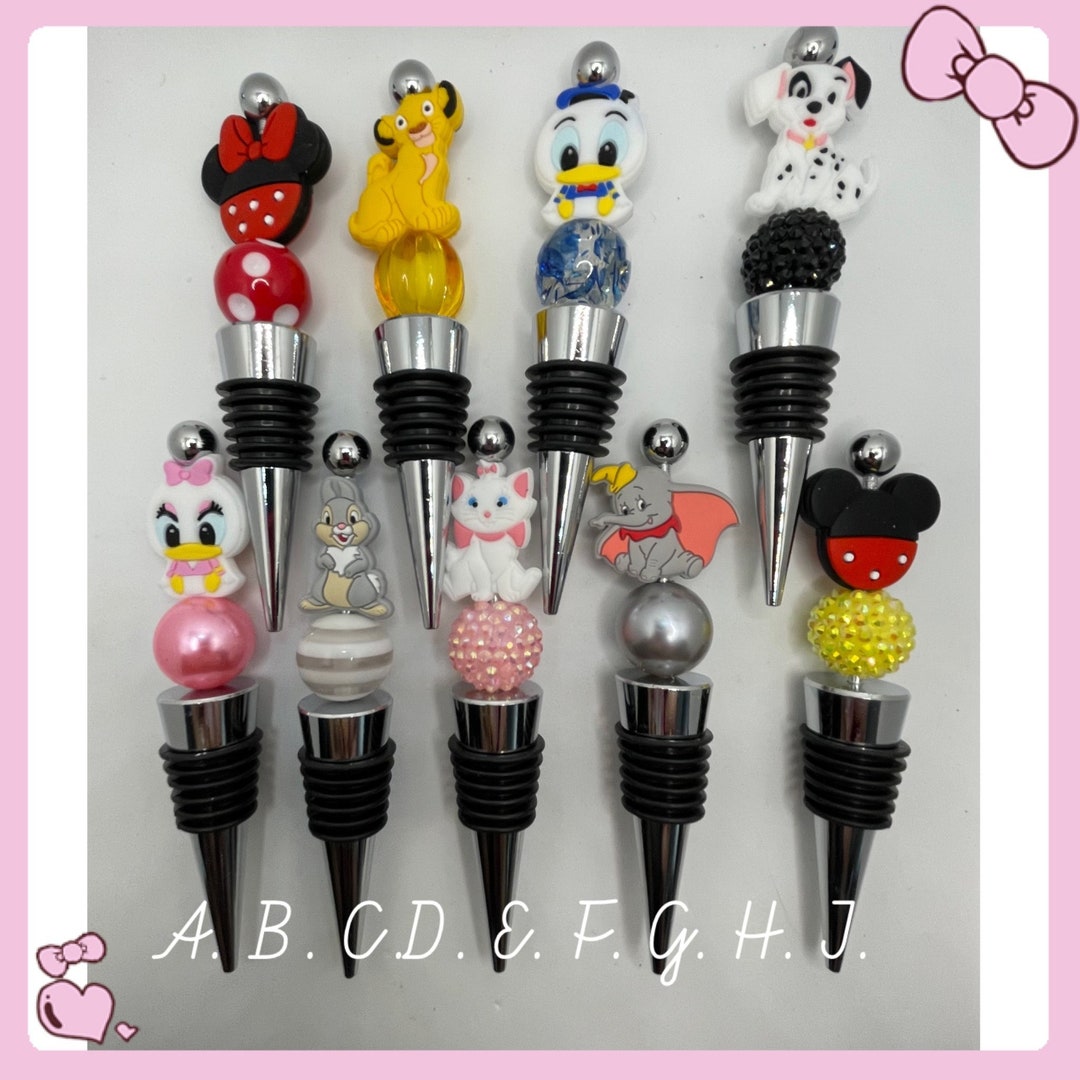 Disney Inspired Bling Wine Stoppers Etsy