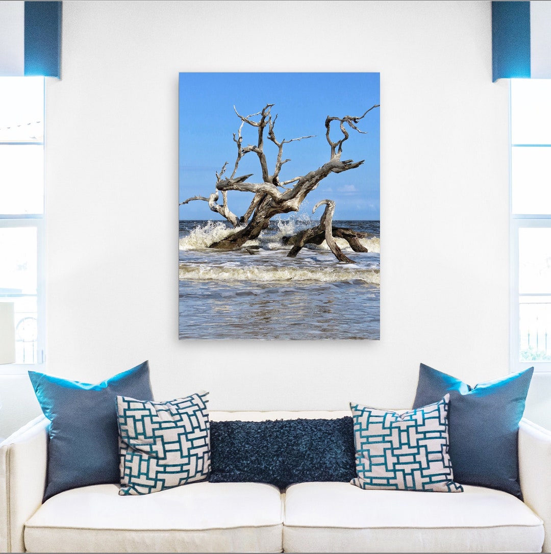 Driftwood Beach Splash Jekyll Island Etsy