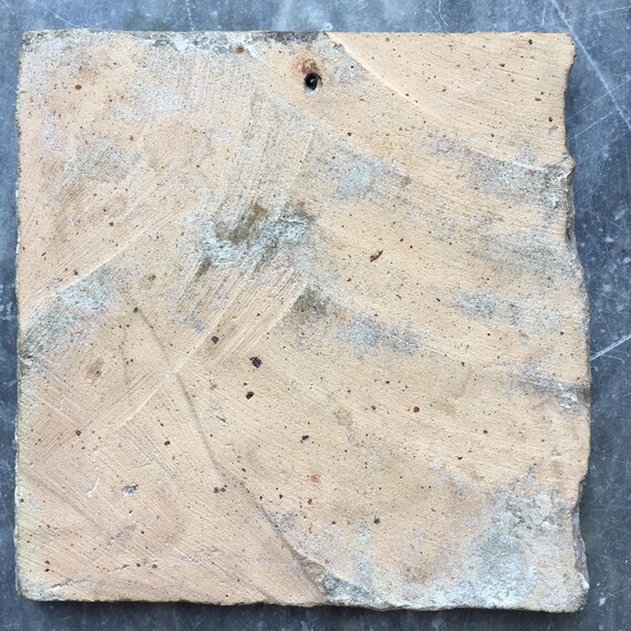 希少なアンティーク 17 世紀オランダ デルフト タイルの跳ねる鳥