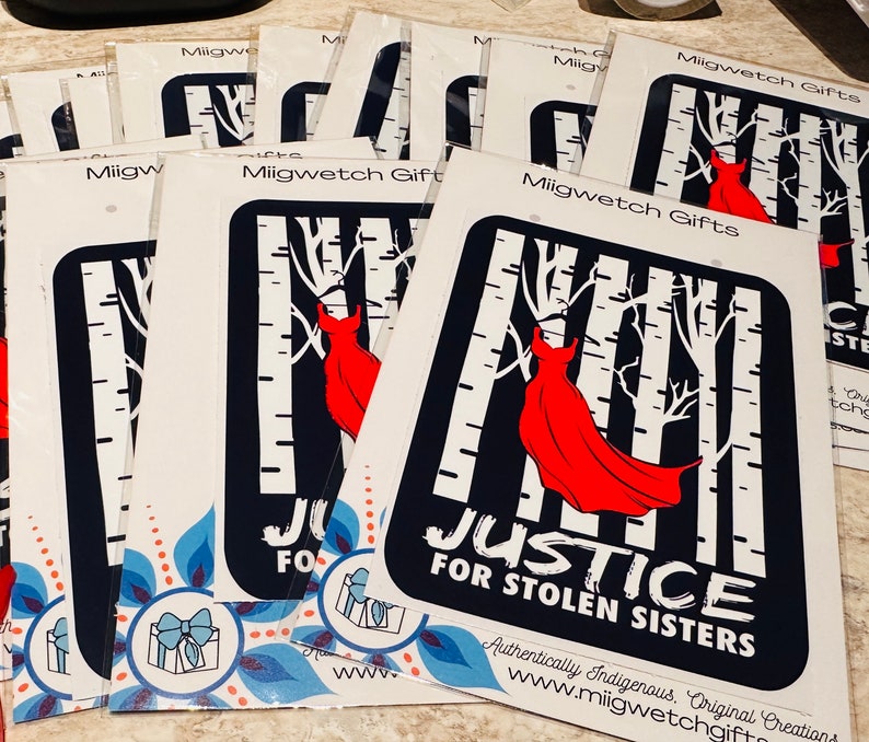 Vinyl Sticker Justice for Missing and Murdered Indigenous Women and ...