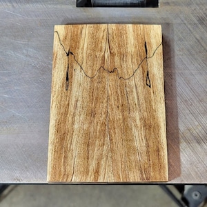 Knife Scales- Premium Quality, Stabilized Maple Burl (13/32&quot;x1-13/16&quot;x5-5/16&quot;)