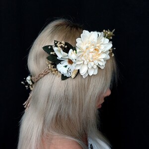 flower crown boho Crown brifal gift flower Crown bridal Accessories bridal Tiara flowers Art Boho Headpiece  gift for woman
