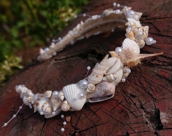 Mermaid Crown, Seashell Crown, Shell Hairband, Mermaid Tiara, Seashell headband