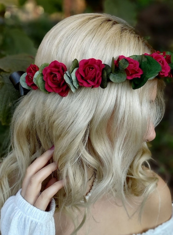 Hair Wreath Bridal Wedding Crown Flower Maternity Flower 