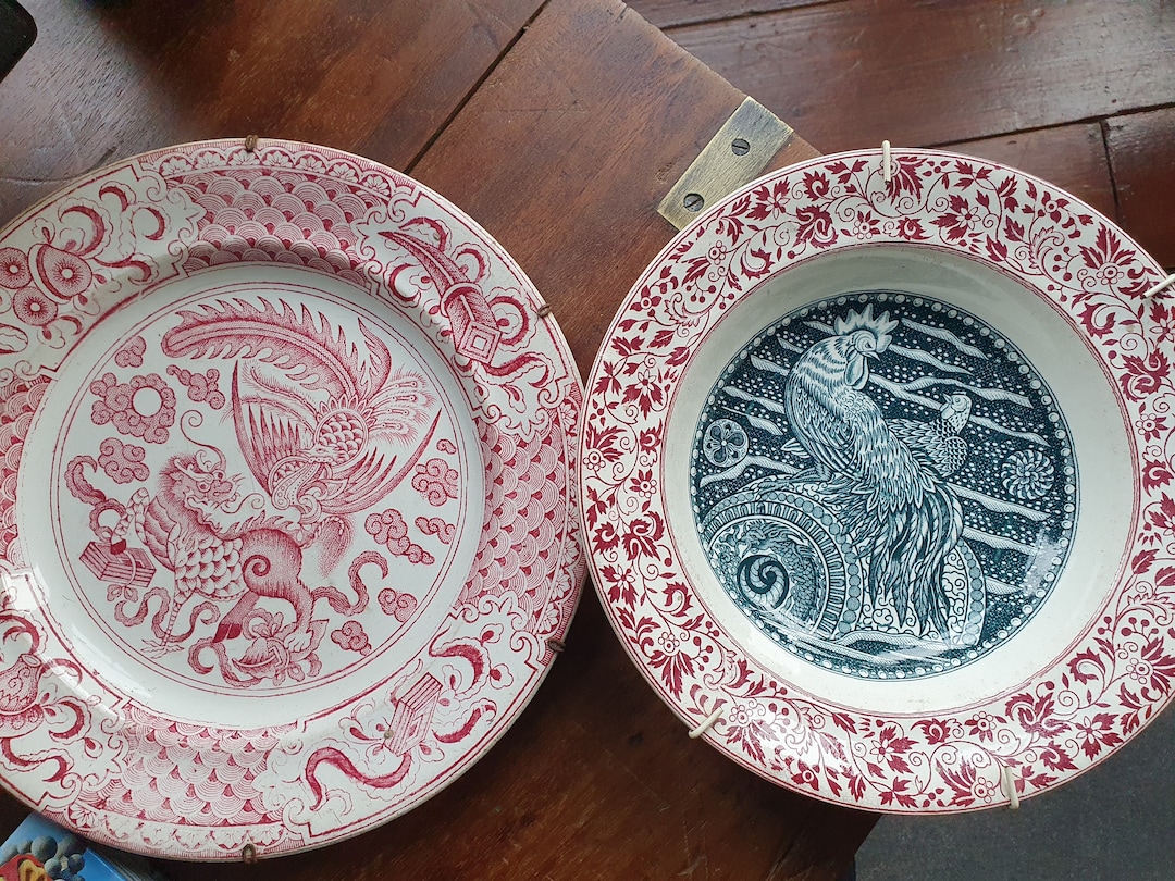 JMP Bell Glasgow Rice Plates Etsy