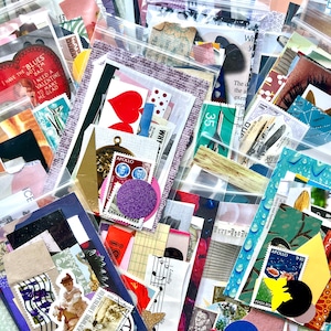 Mini Collage Art Kit DIY Paper Craft