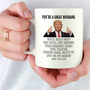 Husband Gifts, Husband Mugs From Wife, Coffee Mug, Gifts For Husband, Wedding Anniversary Gifts For Husband, Gag Gifts For Men Funny