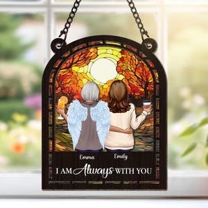 Memorial Suncatcher, Personalized Memorial Gift, Sympathy Gifts For Loss Of Loved One, Loss Of Mom Gift, Sympathy Gift Family, Family Gifts