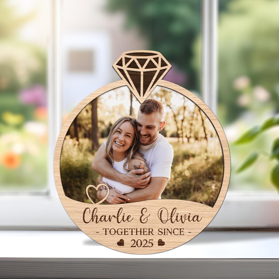 From Our First Kiss, LGBTQ+ Couples - Gift For Couples, Husband Wife, Personalized Shaped Wood Sign