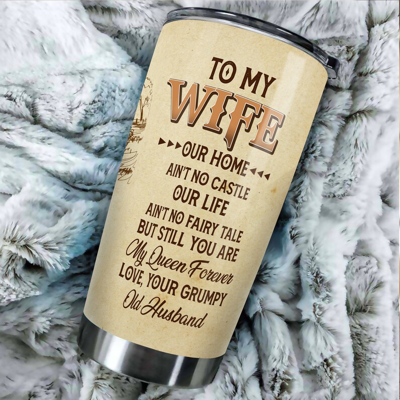 To My Wife Tumbler, Wifey Tumbler, Personalized Gifts, Gifts for Women ...