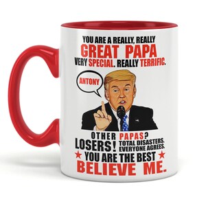 Papa Mug, Custom Papa Gifts, Gifts For Papa, Grandpa Mug, Gifts For Grandpa, Birthday Gifts For Grandpa, Fathers Day Gifts, Grandpa Gifts